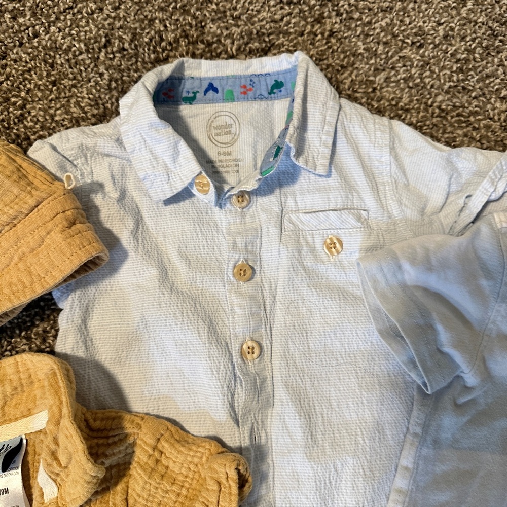Boys 6-9 month summer bundle Baby clothing - Picture 3 of 4